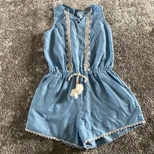 Girls romper Sz 14 with pockets!